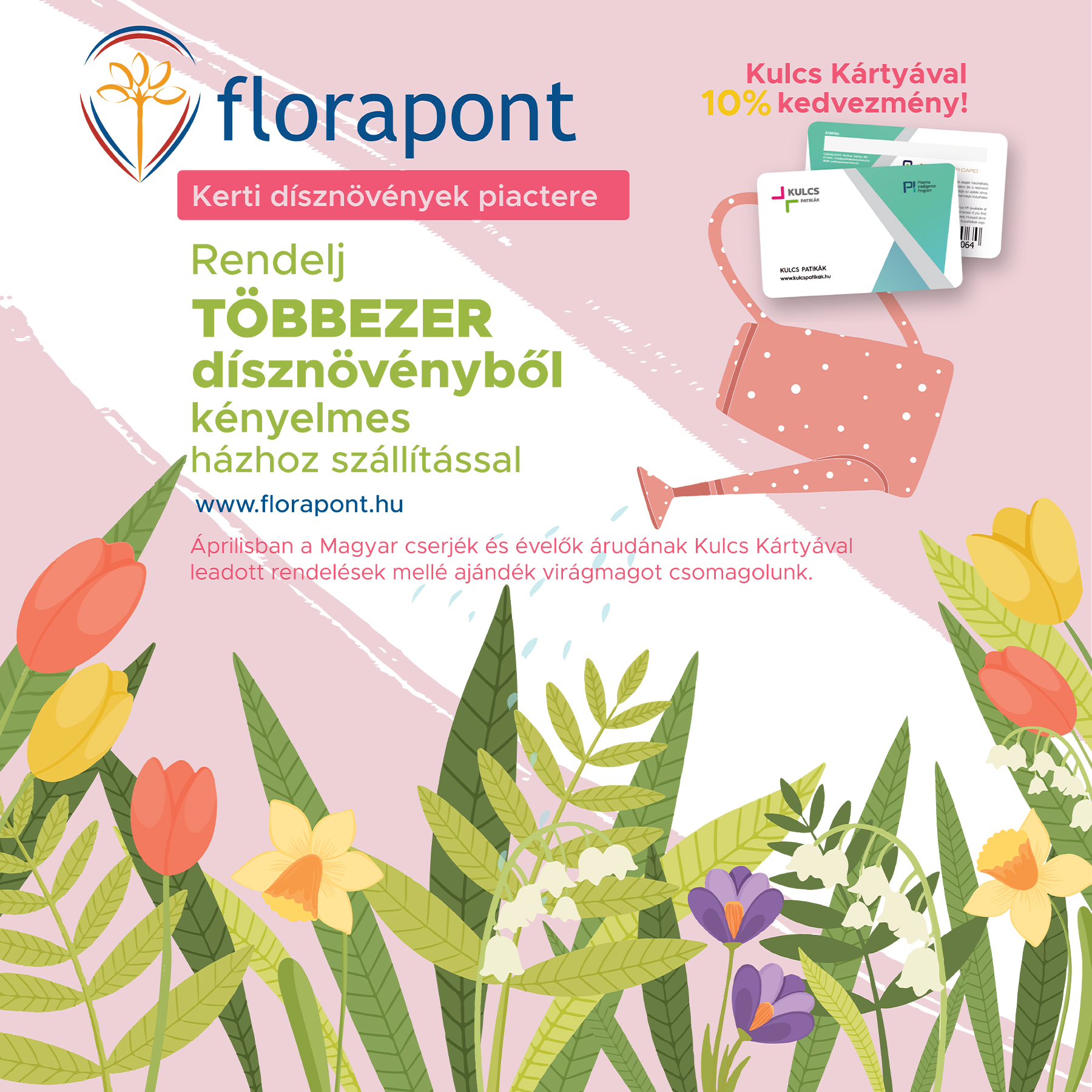 Florapont - kerti dísznövények piactere