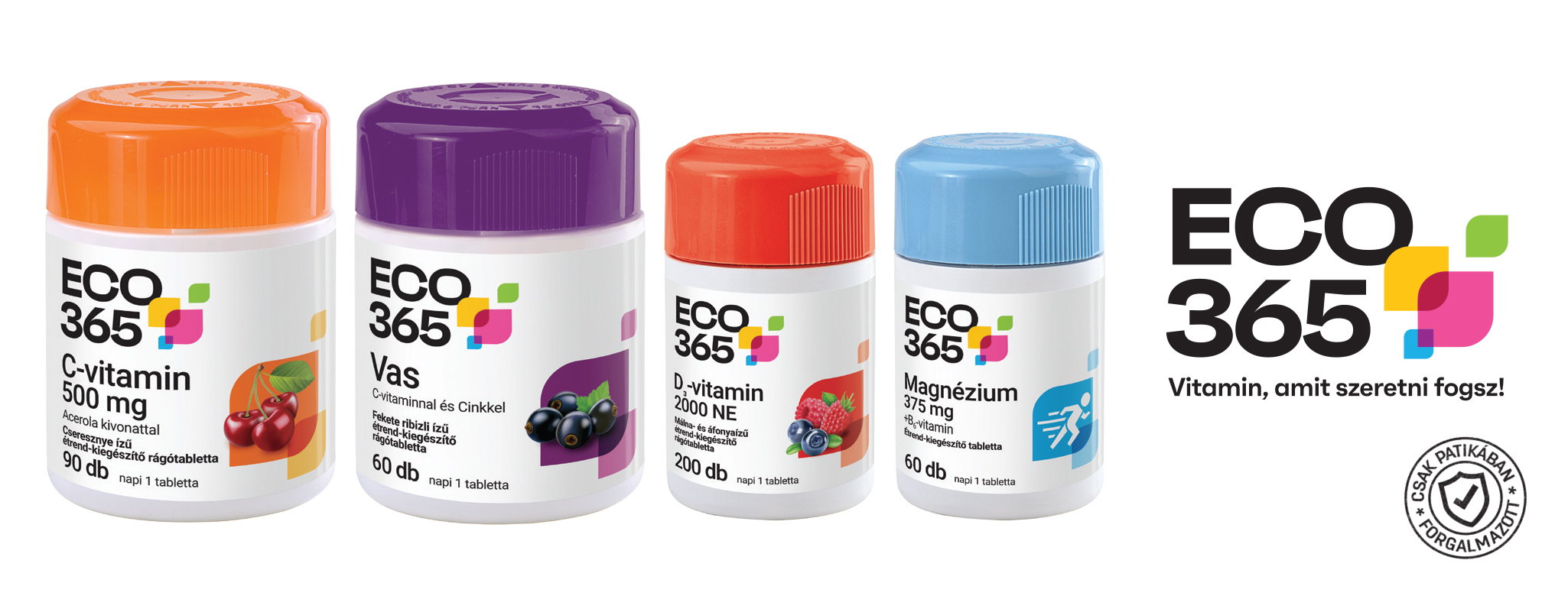 ECO365 – A Kulcs Patikák új vitaminjai, amiket szeretni fogsz!