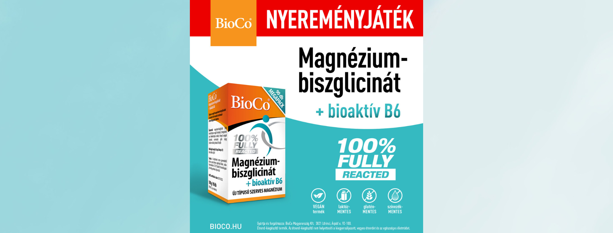 Játssz és nyerj a BioCo és Kulcs Patikák játékán!