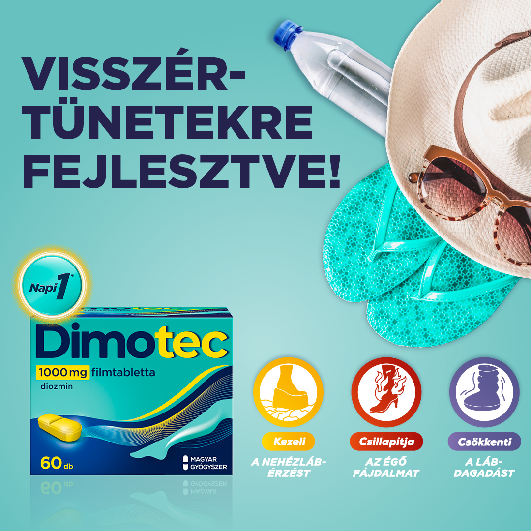 Fáradt, duzzadt lábak nyáron? Így segíthet a Dimotec!