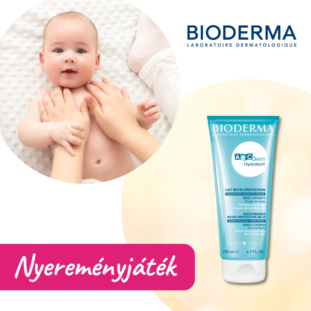 Nyerj Bioderma ABCDerm Hidratáló krémet! 