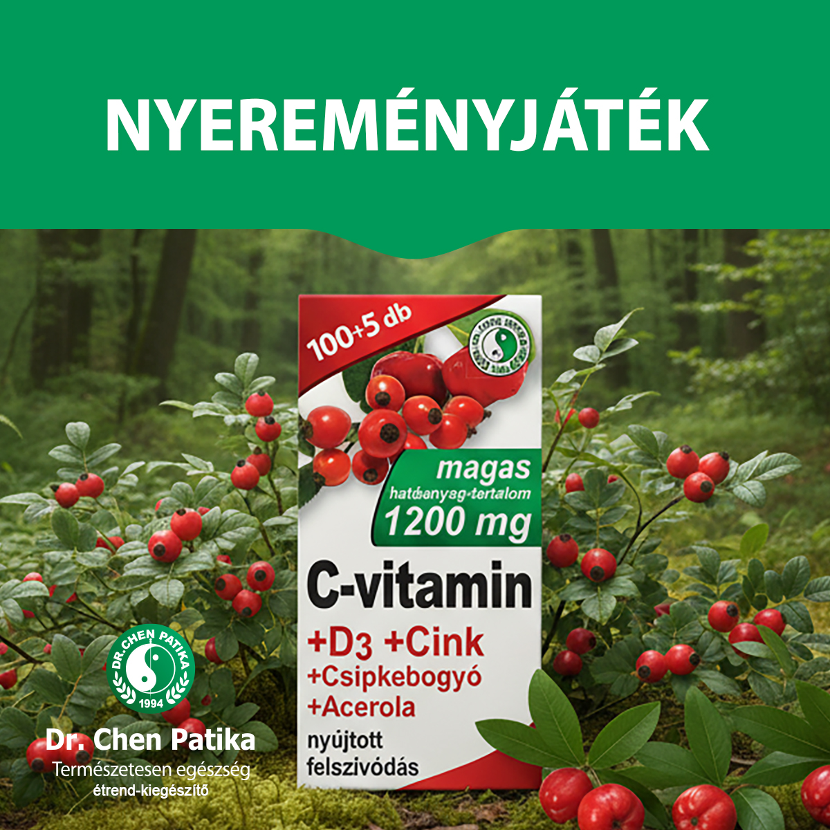 Nyerj Dr. Chen ajándékot, és támogasd immunrendszered! 