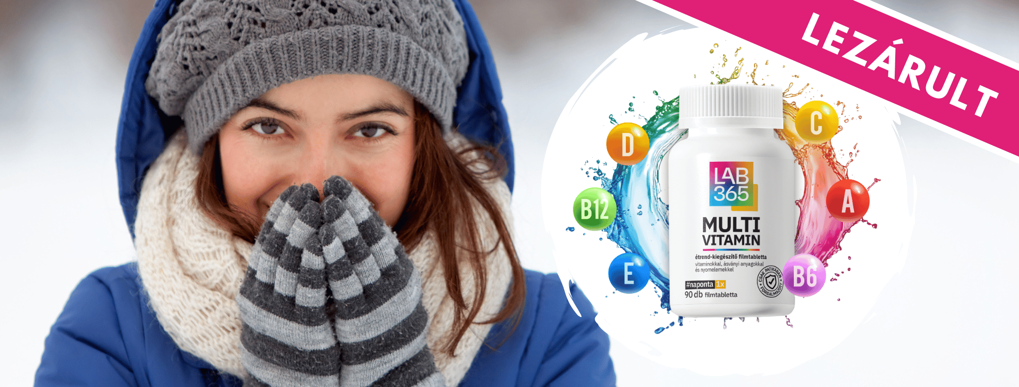 Nyerj vadonatúj LAB365 Multivitamint!