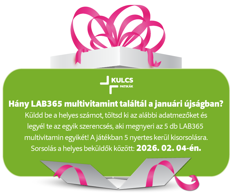 Nyereményjáték az akciós újságban – 2026. január