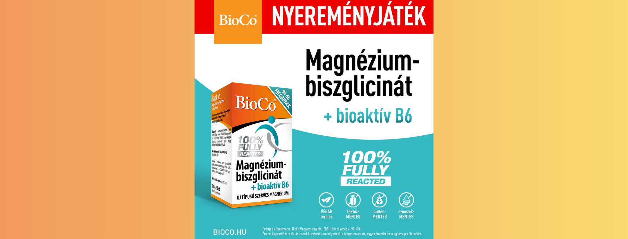 Játssz, és nyerj BioCo étrend-kiegészítőt!