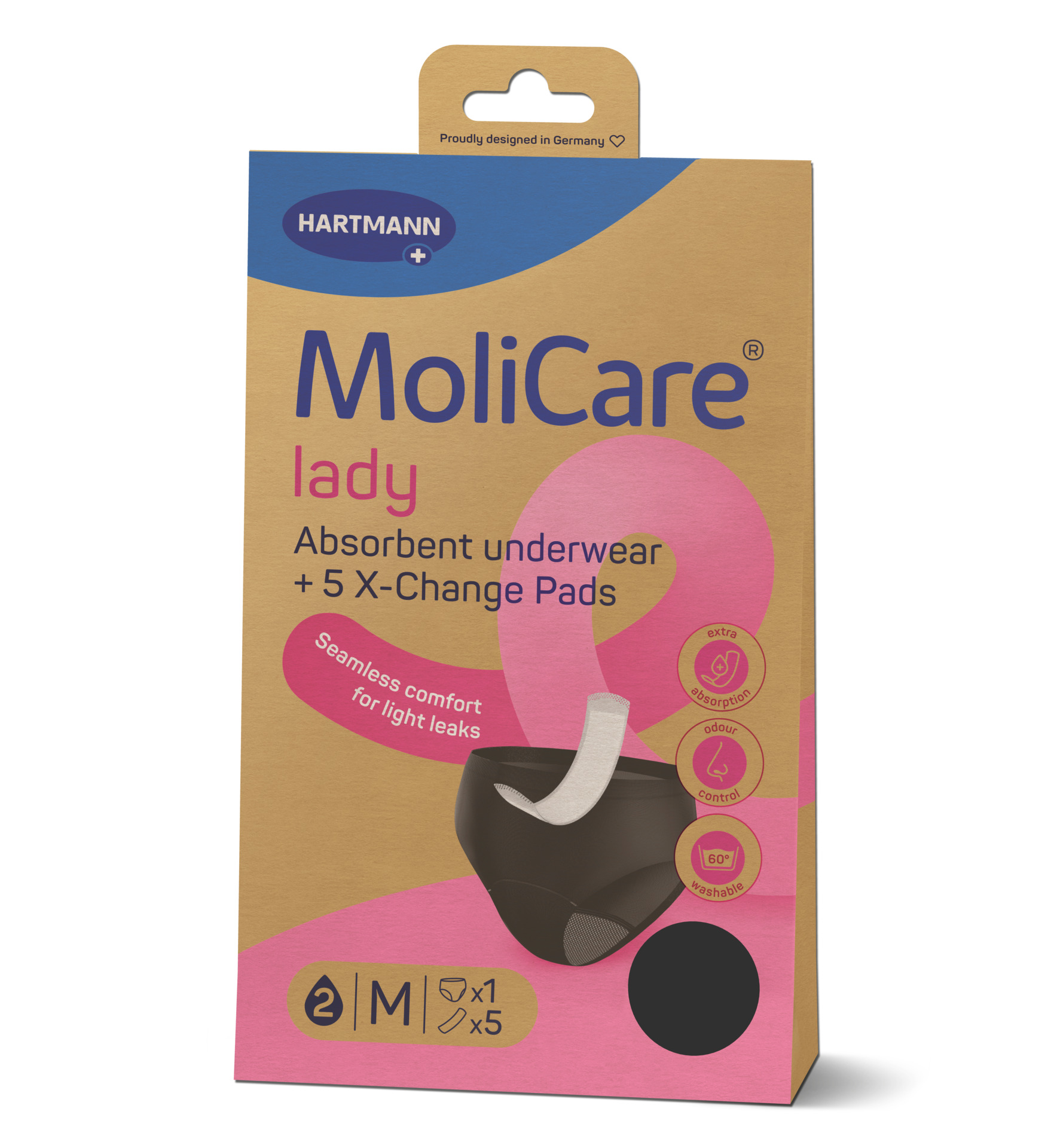 Díjnyertes, fenntartható megoldás enyhe vizeletcsepegésre