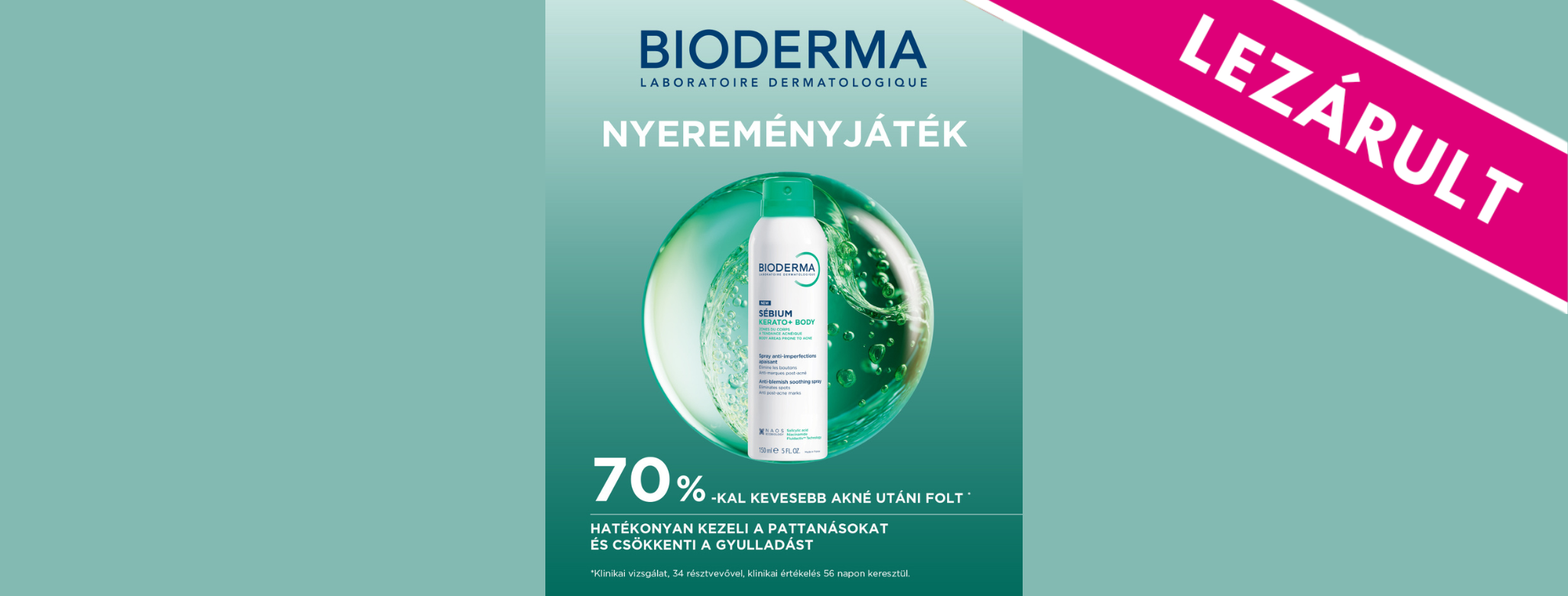 Játssz, és nyerj Bioderma Sébium testspray-t!