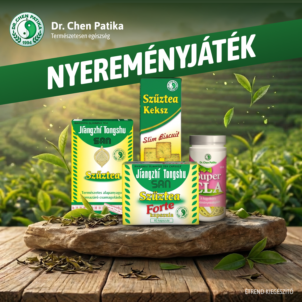 Játssz, és nyerj Dr. Chen Szűztea Családot!