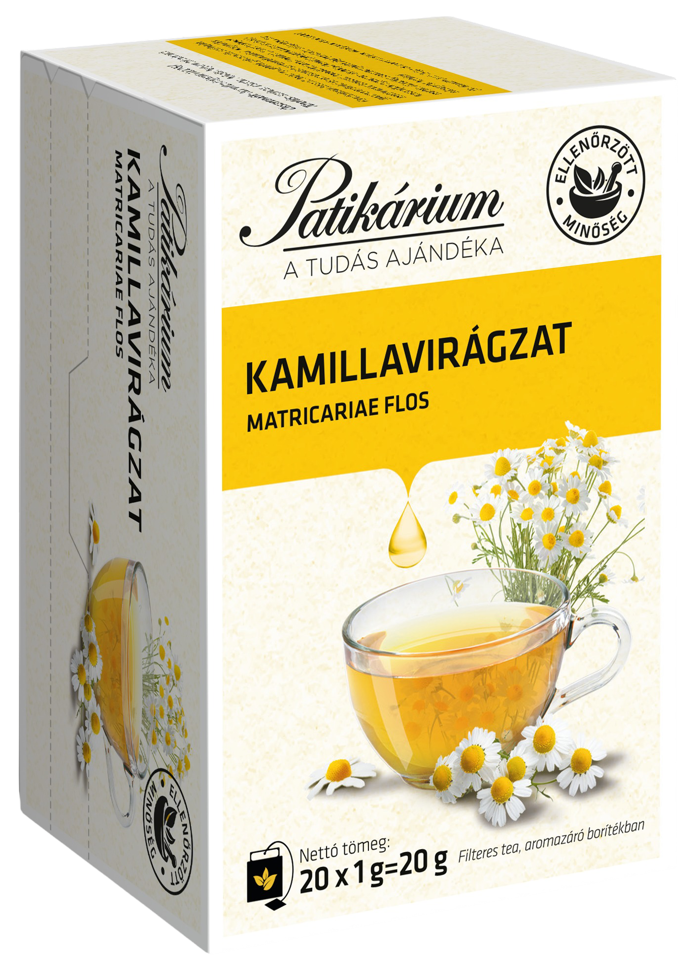 Patikárium Kamillavirágzat Tea