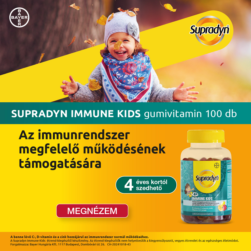 Immuntámogatás gyerekeknek