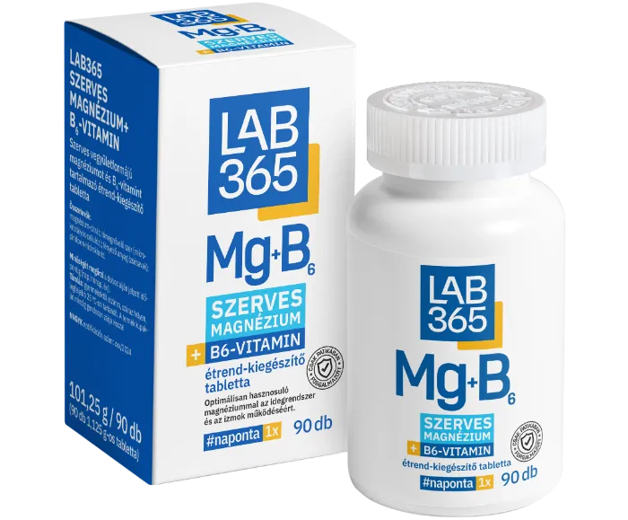 Szerves magnézium + B6-vitamin