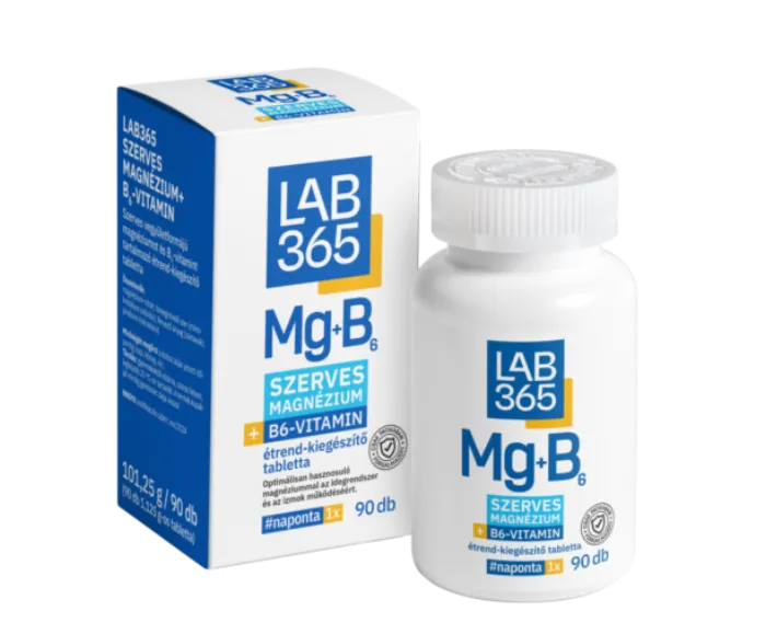 Szerves magnézium + B6-vitamin