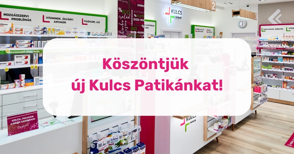 Köszöntjük új patikánkat, a Csepel Patikát!