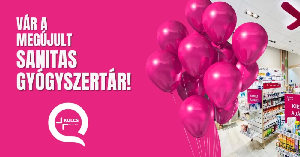Megújult a gödöllői Sanitas Gyógyszertár!