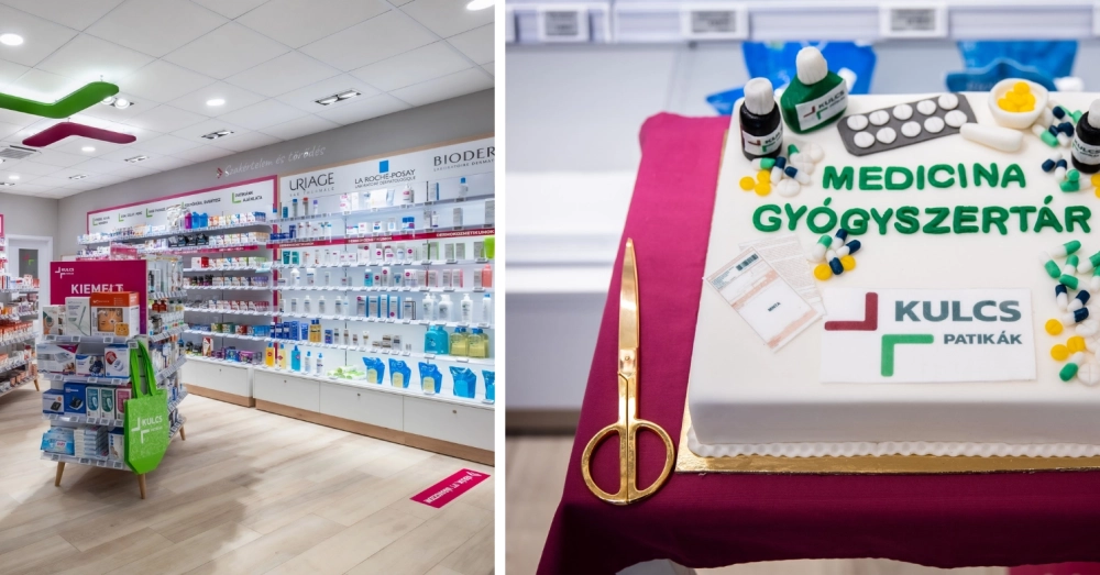 Megújult környezetben nyílt meg a csurgói Kulcs Quality Patika