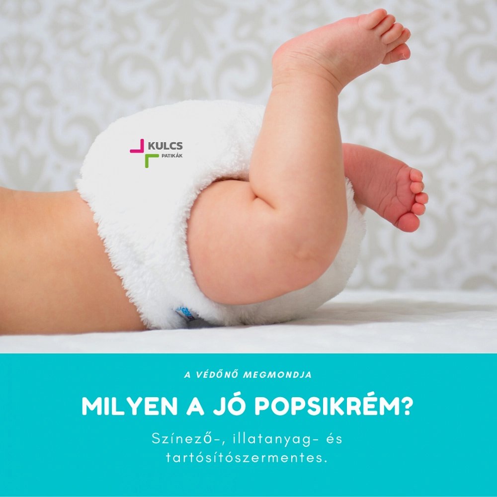 A megfelelő popsikrém természetes anyagokból készült, színezőanyag-mentes 