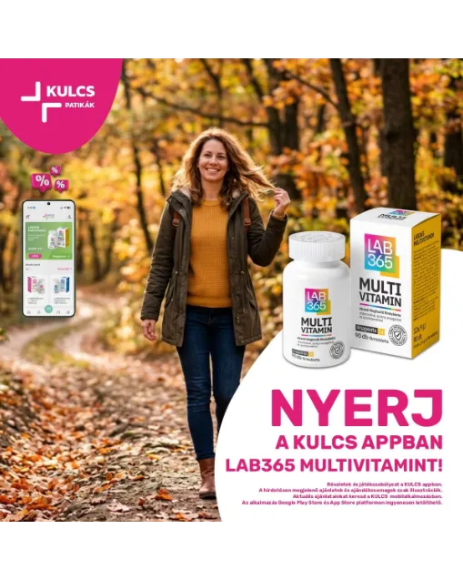 Lab365 Multivitamin nyereményjáték