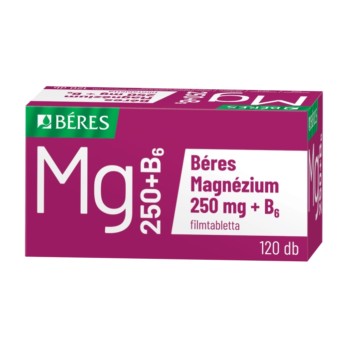 Béres Magnézium 250 mg + B6