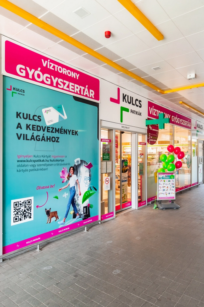 Kulcspatika Víztorony Gyógyszertár